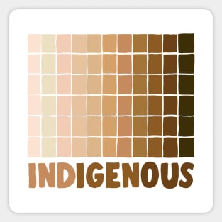 Indigenous Pride Design Magnet